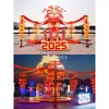 Iluminação de Ano Novo e Festival da Primavera, Fogos de Artifício, Decoração Comercial, Atividades de Celebração em Larga Escala, Adereços de Decoração Criativa Comercial