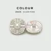 Botones de Flor Trenzados de Metal de Alta Gama, Exquisitos Botones para Abrigo, Hilo de Color Incrustado con Perla, Botones Decorativos de Piel