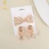 Conjunto Europeu e Americano de Acessórios de Cabelo Infantis Transfronteiriços, Faixa Larga Macia, Meias, Laço para Bebê, Touca de Proteção de Fontanela