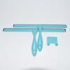 Rascador de Vidrio para Baño Doméstico Rascador de Ventanas de Aleación de Zinc Limpiaparabrisas de Vidrio Limpiador de Vidrio de Acero Inoxidable Lote