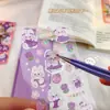 Pegatina de Tarjeta Goo Pegatina Láser Coreana Material para Diario de Mano Pegatina Linda Impermeable Pegatina DIY Pegatina Personalizada Decoración