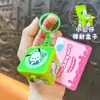 Chaveiro Caixa Surpresa de Celebridade da Internet Boneco Desenho Animado Caixa Surpresa Pingente Decoração de Mochila de Estudante Presente para Casal Atacado