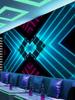 Papel de parede de caixa KTV em relevo 16D, internet café, competição eletrônica, fundo de salão, decoração, mural, bar, palco, internet, celebridade, papel de parede ao vivo