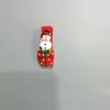 Novo Adereço de Cabeça de Férias para Bebê de Natal Árvore de Natal Boneco de Neve Velho Sino Resina Grampo de Cabelo Abrangente Acessórios de Cabelo Atacado
