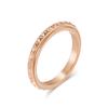 Anillo Giratorio de Acero de Titanio con Diseño de Rejilla en Forma de Rombo Estilo Ins, Viento Fragante, Alivio del Estrés, para Mujer, Anillo para Dedo del Pie, Anillos de Pareja, Anillo para Dedo Índice, Joyería para Mano
