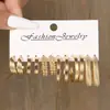 Conjunto de Brincos da Moda e Simples Mais Vendido para Mulheres, Versátil e Estiloso, com um Design Único e Ousado, Brincos de Alta Qualidade para Vendas Transfronteiriças