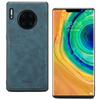 Mate30 capa de telefone de imitação de couro de vaca fosco com cartão duplo para Huawei mate30 pro capa protetora Business