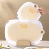 Tabla de cortar de grado alimenticio para el hogar, tabla de cortar antideslizante, tabla de cortar pequeña de clasificación, tabla de cortar pequeña para suplementos alimenticios de bebé, tabla de cortar pequeña para frutas, juego de cuchillos para suplementos alimenticios