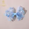Grampo de Cabelo Laço Infantil Adereço de Cabeça Estilo Fofo Renda Lantejoula Clipe para Franja de Meninas Grampo Tudo Incluído para Bebê