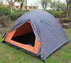 Tienda de campaña para exteriores nueva y personalizable para 3-4 personas, tienda de campaña de camping con protección solar, portátil, fácil de montar, doble tienda de playa
