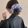 Goma para el pelo con lazo estilo coreano para mujer, Accesorio para el pelo extragrande de alta gama, Goma elástica para el pelo estilo perezoso