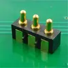 3p Montaje Lateral Pogopín Pasador de Resorte Espaciado 2.5 Altura 2.7 Chapado en Oro Dedal Conector Sonda PG-2-304