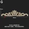 Dongyang Tallado en Madera Estilo Europeo Calcomanía Accesorios para Muebles Flores para Puertas de Madera Tallado Fino Calcomanías para Puertas de Gabinete Flores para Cabeceras Calcomanías de Madera Maciza Decoración