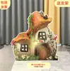 Tablero KT escenario escena de bosque árbol grande utilería de actuación casa maqueta de sketch infantil tablero de fondo