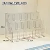 Caja de Almacenamiento para Cosméticos Montada en la Pared Dormitorio Gabinete de Exhibición Transparente Multicapa Estante de Almacenamiento de Escritorio para Labiales Perfume Productos de Cuidado de la Piel