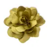Nuevos Accesorios Florales de Tela de Satén de Doble Cara de 20 cm Estilo Coreano, Flores Tridimensionales, Ramilletes y Flores para el Cabello Hechos a Mano, Adornos Florales para Ropa