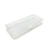 [Caja de Plástico Transparente del Fabricante] Caja Vacía Rectangular de PP Caja de Embalaje para Pinceles Infantiles Borradores Caja de Almacenamiento de Piezas