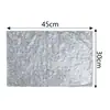 Camino de Mesa Lentejuelas Manteles Individuales Decoración Boda Hotel Poliéster Ins Brillo Lentejuelas Navidad Mesa con Cuentas Mantel 30X45Cm