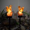 Luces Solares para Exteriores, Luces para Patio, Luces Decorativas Impermeables para Terraza de Casa, Luces de Resina de Ardilla para Diseño de Paisaje de Jardín
