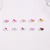 Nuevos accesorios de arte de uñas estilo caricatura japonesa Gato KT lindos de resina para pendientes DIY pinzas para el cabello pequeños accesorios accesorios de decoración de uñas
