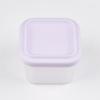 Novos produtos transfronteiriços Quadrado Bento Box Aquecimento por microondas Estilo japonês Silicone Lancheira Lancheira Selados Frutas Preservação Caixa