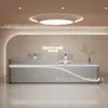 Balcão de Caixa de Salão de Beleza, Loja de Roupas, Clínica Odontológica, Balcão de Bar, Mesa de Recepção da Frente da Empresa, Mesa de Recepção de Aula de Treinamento de Dança Artística