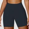 Shorts de Yoga Estilo Europeo y Americano para Levantar Glúteos, Pantalones Fitness de Cintura Alta para Control de Abdomen para Mujer, Shorts Deportivos Ajustados Transpirables tipo Nube que Hacen que las Piernas Parezcan Más Largas