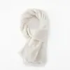 Bufanda tejida 100% lana pura para mujer, estilo largo, versión coreana, cálida y protectora para otoño e invierno, calentador de cuello y chal tejido versátil