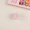 Pinza para el Cabello de Plumeria Pinza de Garra de Flor para Mujeres Recogido en la Parte Trasera de la Cabeza Pinza de Tiburón Accesorios para el Cabello Estilo Vacaciones en la Costa Tamaño Grande para Cabello Grueso
