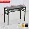 Estante de Almacenamiento de Pared, Mesa Larga Estrecha, Escritorio Pequeño de Oficina, Mesa Plegable Simple para Exteriores, Mesa de Estudio para Estudiantes en Casa, Mesa de Bar