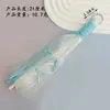 Nuevo Colgante de Bolso de Encaje Miu Lanyard de Teléfono Dopamina Llavero de Encaje Adorno Tejido Colorido DIY