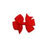 Cross-border 3 polegadas Solid Color Bow Hairpin Amazon Hot Selling Baby Rib Band Duckbill Clip Acessórios para o cabelo