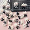 Acessórios de unha em miniatura de desenho animado de animais, presilhas de cabelo, brincos, acessórios de árvore para dedos DIY feitos à mão, tamancos, transfronteiriço