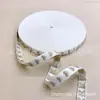 Cinta Jacquard de Corazón de 1.6 cm para Cajas de Regalo Hechas a Mano DIY, Ropa, Accesorios para el Cabello, Embalaje de Zapatos y Sombreros, Decoración de Cajas para Pasteles
