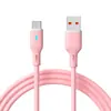 Cable de Datos con 5 Núcleos, Cable de Silicona Totalmente Compatible, Adecuado para iPhone, Huawei, Samsung, Apple Carga Rápida Cable de Carga PD