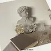 Patrón de Sentido Pesado de Fábrica con Botones Metálicos de Diamante Abrigo de Piel para Mujer Abrigo Botón Decorativo Botón Pequeño Estilo Chanel para Suéter