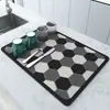Esterilla Escurridora Minimalista para Encimera de Cocina, Salvamanteles Resistente al Calor, Posavasos Absorbente de Agua Antideslizante Resistente a Manchas para Mesa de Té, Venta al por Mayor desde el Fabricante