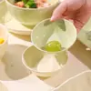 Molheira Bonita 4 polegadas Cerâmica Doméstica Prato para Molho Prato para Molho de Hot Pot Prato para Molho de Soja Prato para Temperos e Petiscos