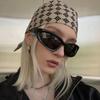 Nuevas Gafas de Sol Ciber Steampunk Transfronterizas Europeas y Americanas Deportivas Y2K Milenio Futuristas Anti-UV