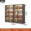 Armário de exposição com porta de vidro para miniaturas, adequado para sala de estar de casa, brinquedos de blind box, modelos Lego, itens decorativos, estante, armário de vinho, uso comercial