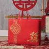 Tela no tejida con recubrimiento colcha de verano bolso de mano sombrero de cama juego de cuatro piezas colcha de aire acondicionado bolsa con botón universal bolsa de celebración roja