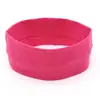 Diadema de Color Sólido de Alta Elasticidad para Deporte, Yoga, Fitness, Running, Antideslizante, Absorbente de Sudor, Pañuelo para la Cabeza, Diadema