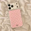 Diseño de Lazo con Corazón de Amor Adecuado para iPhone 16, Se Transforma Instantáneamente en Funda para Teléfono Apple 17 Pro Max, Moderno para 15 Pro y 14, para Niñas