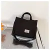 Bolso para Mujer Pana 2025 Nuevo Bolso Cuadrado Pequeño Bolso Ins Coreano Exportación Bolso de Mano de Moda Bolso de Hombro Único Bolso Cruzado