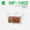 Caja transparente sellada de plástico grueso para dulces, chocolates y alimentos cuadrados