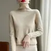Top de capa interior de cuello alto transfronterizo para mujer, estilo otoño e invierno, suéter de punto tipo pullover de forro polar Andy suave y cómodo