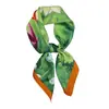 2026 Novo Lenço Quadrado Elegante e Estiloso Estilo Pastoral para Mulheres, Lenço Decorativo da Moda Estilo Coreano de Primavera, Faixa de Cabelo, Lenço de Cabeça