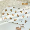 Almofada de Nuvem de Gaze de Algodão Puro para Recém-Nascidos, Almofada de Bebê Absorvente de Suor e Respirável, Almofada Antivômito, Adequada para Todas as Estações