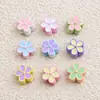 Flor de Cinco Pétalos Dibujo Animado Cuentas Espaciadoras Cadena para Teléfono Móvil Accesorios Cuentas Espaciadoras Aleación Colorida Accesorios DIY Joyería Colorida