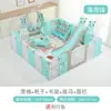 Cerca Dobrável Guarda-corpo Cerca para Crianças Brinquedo de Bebê Cerca para Caminhar Interna Armazenamento com Guarda-corpo Portão de Cerca